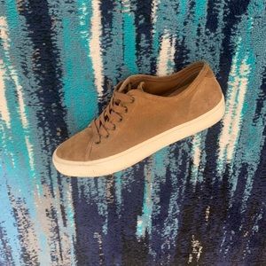 Frye Yellowish Brown Low Suede Shoe